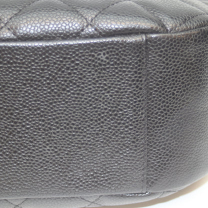 CHANEL シャネル A20993 8番 ﾌﾞﾗｯｸ ｷｬﾋﾞｱ G金具 ﾜﾝｼｮﾙﾀﾞｰ ショルダーバッグ