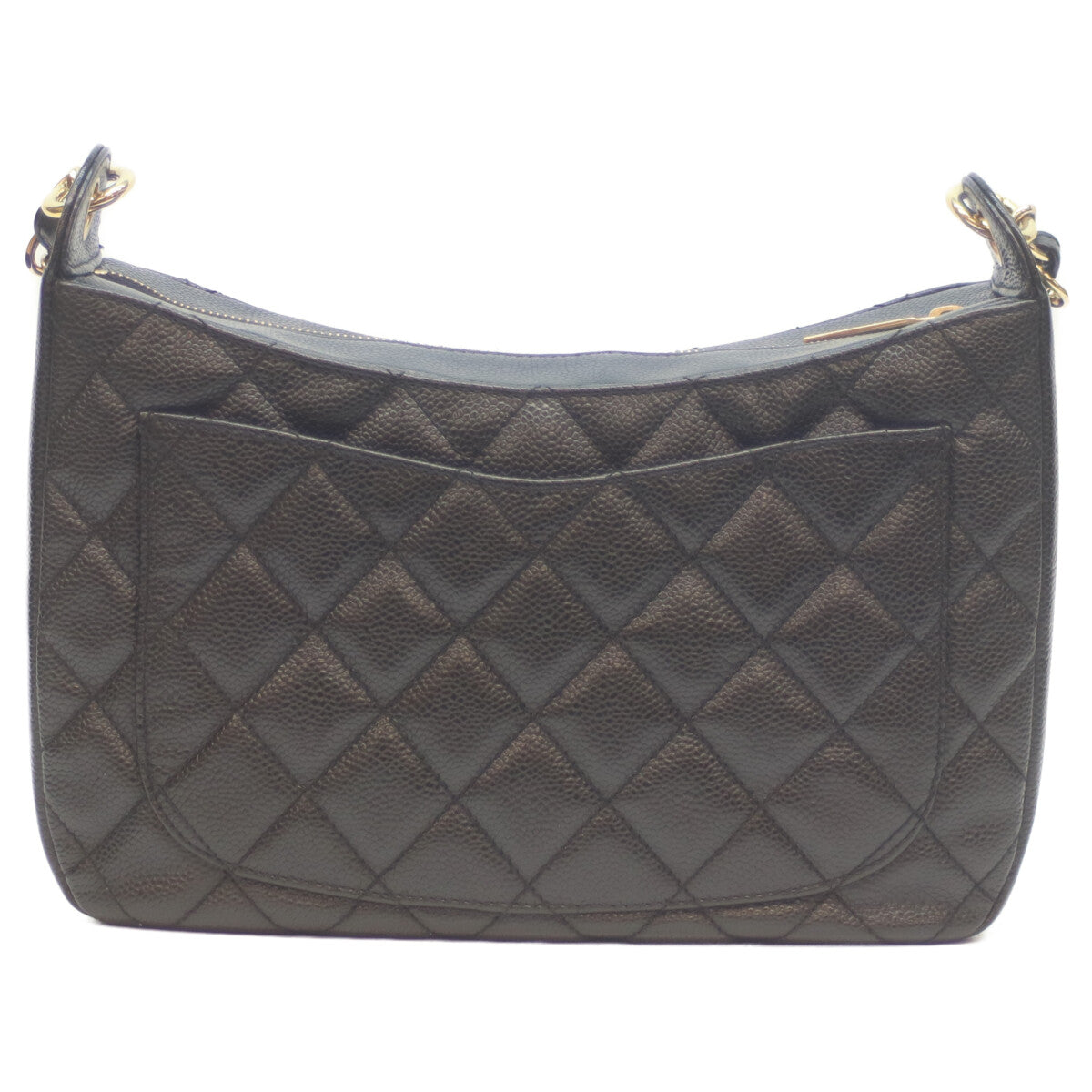 CHANEL シャネル A20993 7番 ブラック キャビア G金具 ワンショルダー ショルダーバッグ