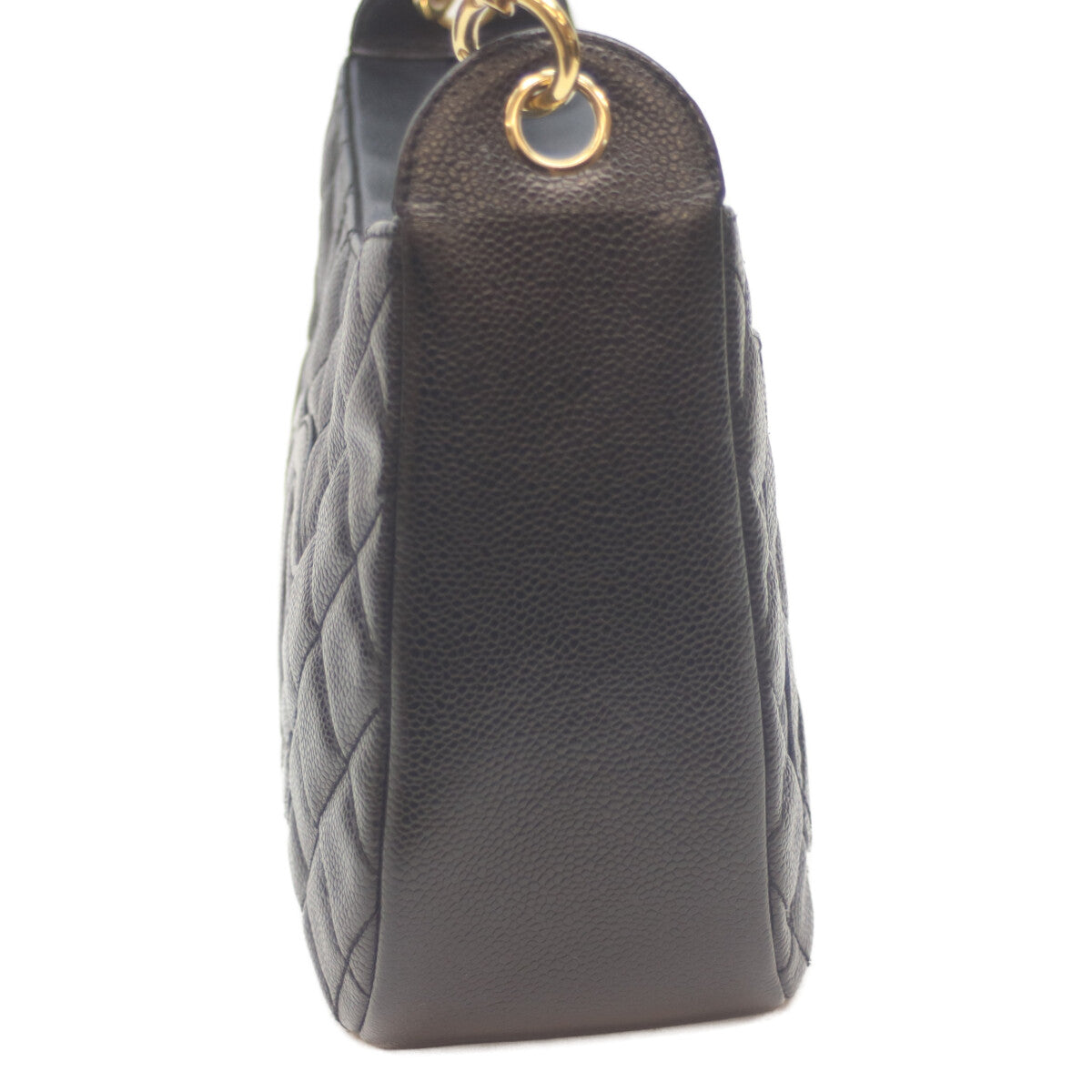 CHANEL シャネル A20993 7番 ブラック キャビア G金具 ワンショルダー ショルダーバッグ