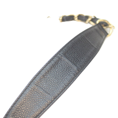CHANEL シャネル A20993 7番 ブラック キャビア G金具 ワンショルダー ショルダーバッグ