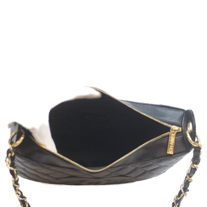 CHANEL シャネル A20993 7番 ブラック キャビア G金具 ワンショルダー ショルダーバッグ
