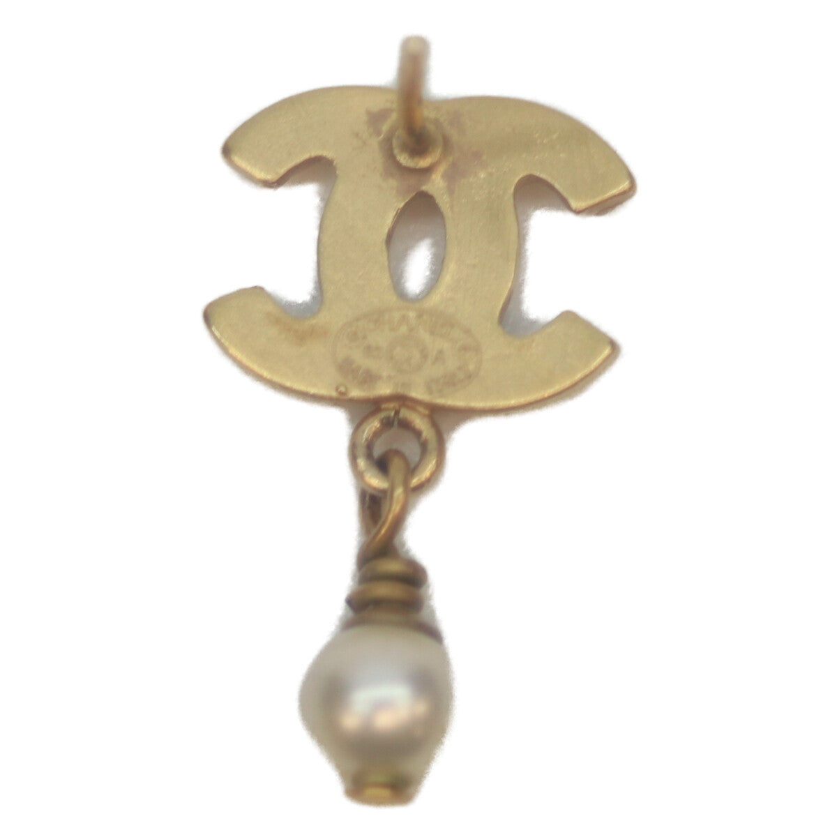 CHANEL シャネル 03A GP パール ココマーク ミニパールスイングピアス ピアス