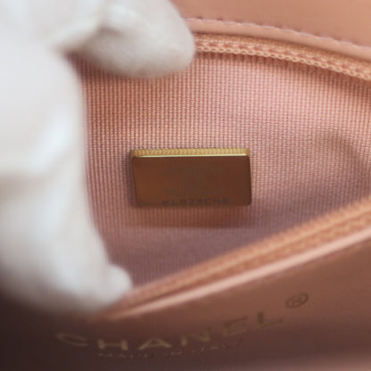 CHANEL シャネル AS4416 ピンクデニム ミニショッピング 2WAYミニハンド ショルダーバッグ