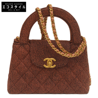 CHANEL シャネル AS4416 ピンクデニム ミニショッピング 2WAYミニハンド ショルダーバッグ