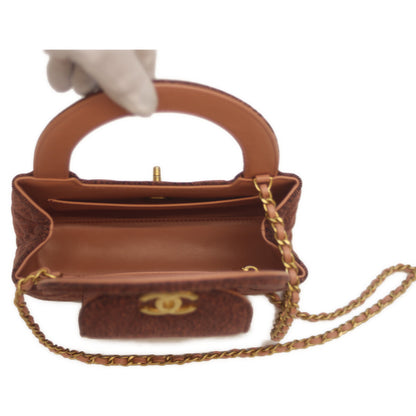 CHANEL シャネル AS4416 ピンクデニム ミニショッピング 2WAYミニハンド ショルダーバッグ