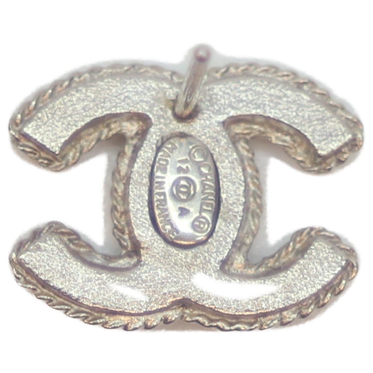 CHANEL シャネル 12A シルバー ココマーク ピアス ピアス