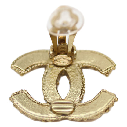 CHANEL シャネル 06A GP ｺｺﾏｰｸ ﾌﾞﾗｳﾝｽﾄｰﾝ ｲﾔﾘﾝｸﾞ イヤリング