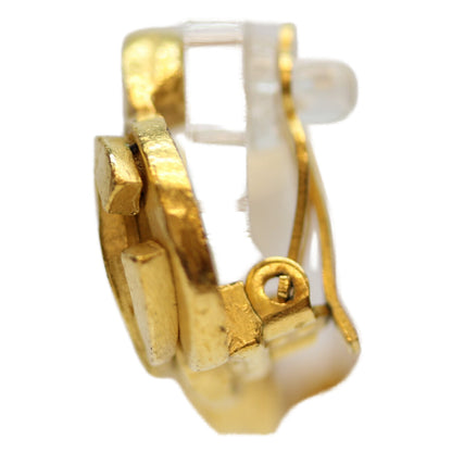 CHANEL シャネル 97P GP ﾊｰﾄ型ｺｺﾏｰｸ ｲﾔﾘﾝｸﾞ イヤリング