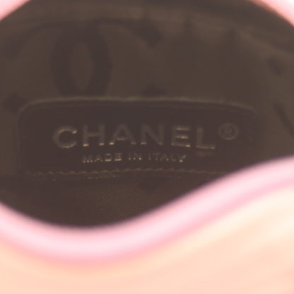 CHANEL シャネル A25177 8番 ピンク カンボン スモールポシェット ショルダー ショルダーバッグ