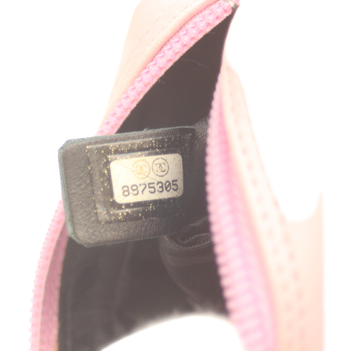 CHANEL シャネル A25177 8番 ピンク カンボン スモールポシェット ショルダー ショルダーバッグ