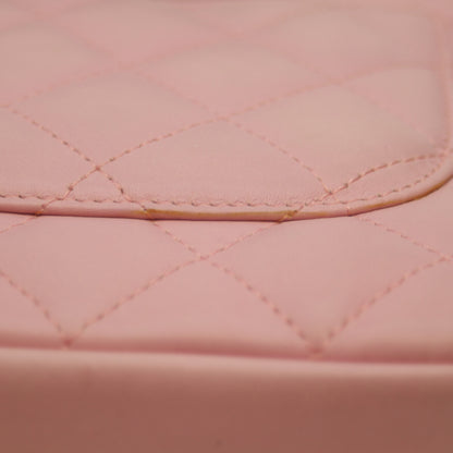 CHANEL シャネル A25177 8番 ピンク カンボン スモールポシェット ショルダー ショルダーバッグ