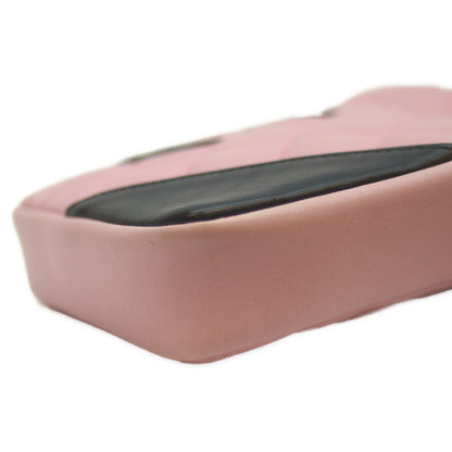 CHANEL シャネル A25177 8番 ピンク カンボン スモールポシェット ショルダー ショルダーバッグ