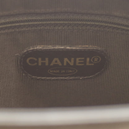 CHANEL シャネル 2番 黒 キャビア G金具 トリプルココ チェーントート トートバッグ