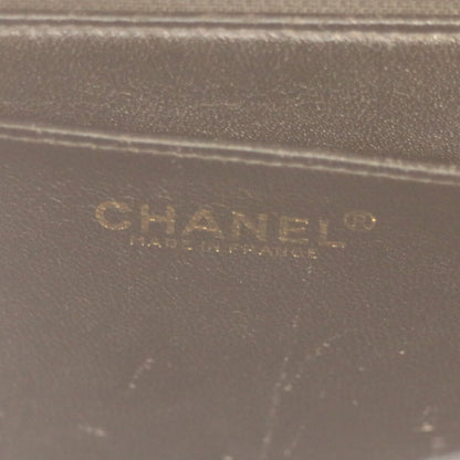 CHANEL シャネル 5番 黒 キャビア G金具 トップハンドル ハンド ハンドバッグ