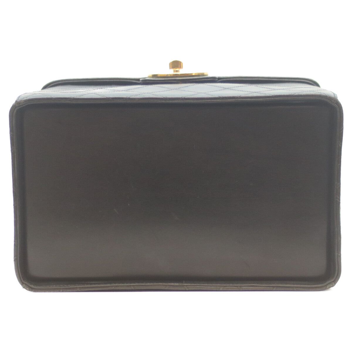 CHANEL シャネル 5番 黒 ビコローレ ラム G金具 2WAYバニティ ショルダーバッグ