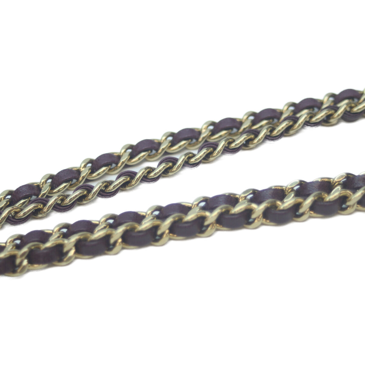 CHANEL シャネル AS5048 ボルドー ラム×パテント G金具 ミニマトラッセ20 シングルフラップバッグ ショルダーバッグ