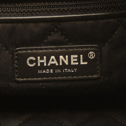 CHANEL シャネル AS3262 黒 シャイニーカーフ SV金具 シャネル22ラージ ショルダーバッグ