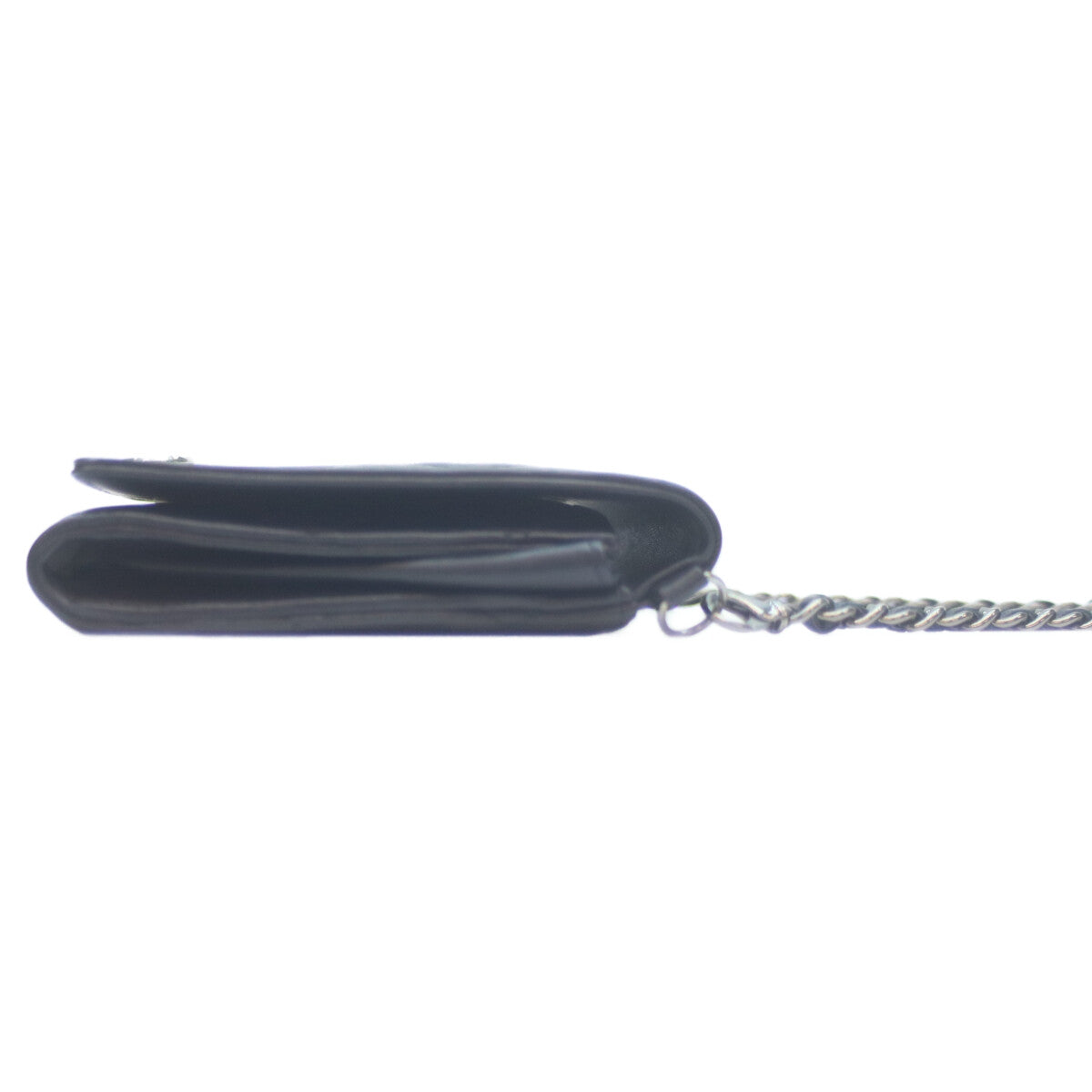 CHANEL シャネル 20番 ネイビー ラム ボーイシャネル シルバー金具 チェーンウォレット 長財布（小銭入れあり）