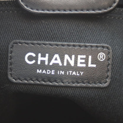 CHANEL シャネル 24番 A93354 黒 ｷｬﾋﾞｱ ｼﾙﾊﾞｰ金具 CCﾊﾞｹｯﾄ 2WAYﾁｪｰﾝｼｮﾙﾀﾞｰ ショルダーバッグ
