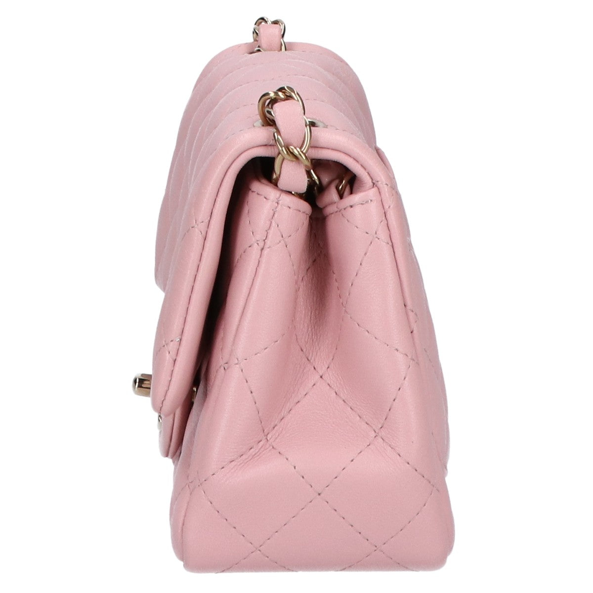 CHANEL シャネル ミニマトラッセ ラム IC ショルダーバッグ