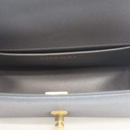 CHANEL シャネル ﾗｲﾄｸﾞﾚｰ G金具 ｷｬﾋﾞｱ ﾎﾞｰｲｼｬﾈﾙ20ｽﾓｰﾙ ショルダーバッグ