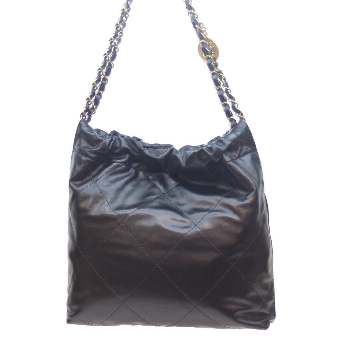 CHANEL シャネル AS3260 黒 ｼｬｲﾆｰｶｰﾌ ｼｬﾈﾙ22ｽﾓｰﾙ G金具 ショルダーバッグ