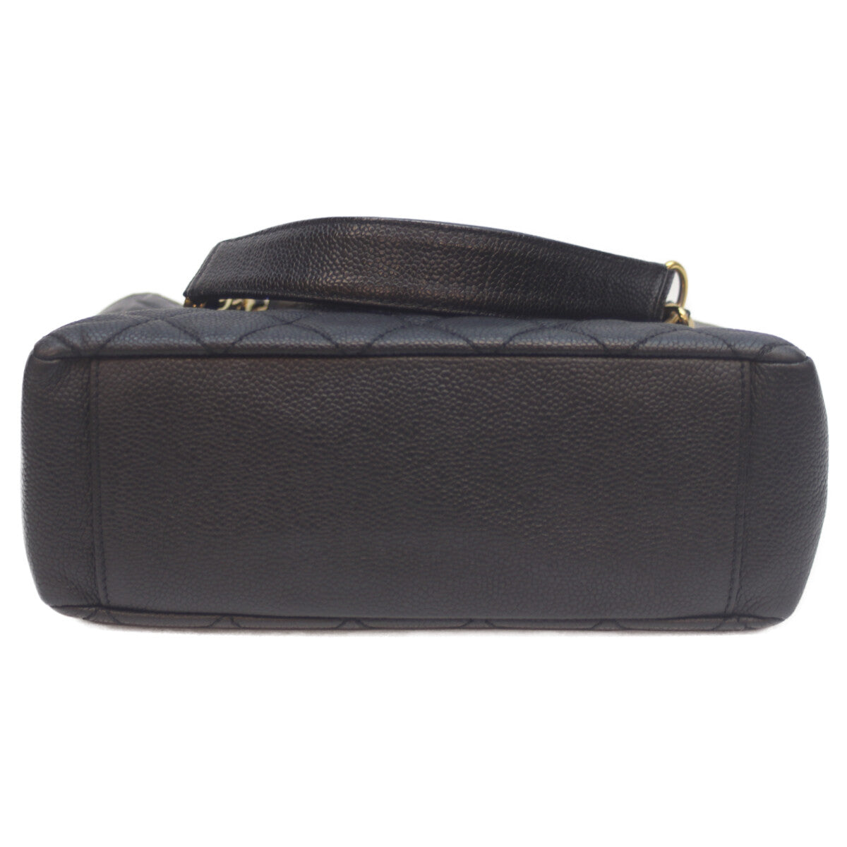 CHANEL シャネル 14番 黒 ｷｬﾋﾞｱ G金具 PSTﾄｰﾄ トートバッグ