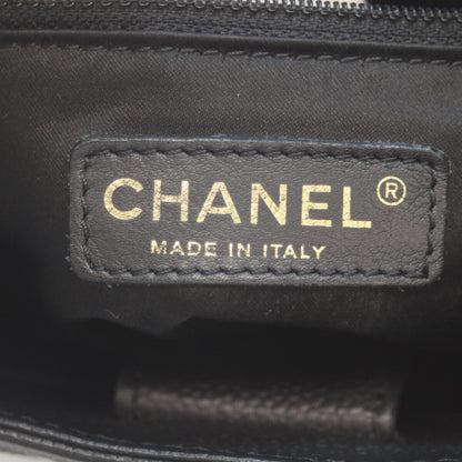 CHANEL シャネル 14番 黒 ｷｬﾋﾞｱ G金具 PSTﾄｰﾄ トートバッグ