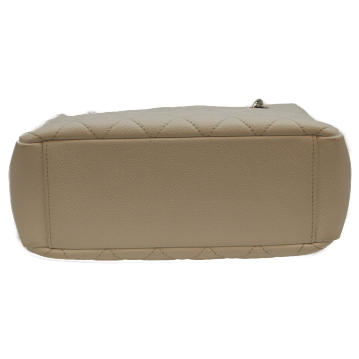 CHANEL シャネル 15番 白 ｷｬﾋﾞｱ ｼﾙﾊﾞｰ金具 PSTﾄｰﾄ トートバッグ