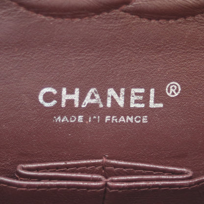 CHANEL シャネル 15番 A01112 黒 ｼﾙﾊﾞｰ金具 ｷｬﾋﾞｱ Wﾌﾗｯﾌﾟ ﾏﾄﾗｯｾ25ﾁｪｰﾝｼｮﾙﾀﾞｰ ショルダーバッグ