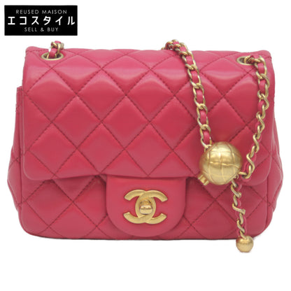 CHANEL シャネル AS1786 29番 ﾋﾟﾝｸ ﾗﾑ G金具 ｺｺﾎﾞｰﾙ ﾐﾆﾏﾄﾗｯｾ17 ショルダーバッグ