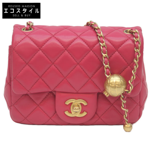 CHANEL シャネル AS1786 29番 ﾋﾟﾝｸ ﾗﾑ G金具 ｺｺﾎﾞｰﾙ ﾐﾆﾏﾄﾗｯｾ17 ショルダーバッグ