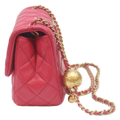 CHANEL シャネル AS1786 29番 ﾋﾟﾝｸ ﾗﾑ G金具 ｺｺﾎﾞｰﾙ ﾐﾆﾏﾄﾗｯｾ17 ショルダーバッグ