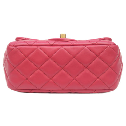 CHANEL シャネル AS1786 29番 ﾋﾟﾝｸ ﾗﾑ G金具 ｺｺﾎﾞｰﾙ ﾐﾆﾏﾄﾗｯｾ17 ショルダーバッグ