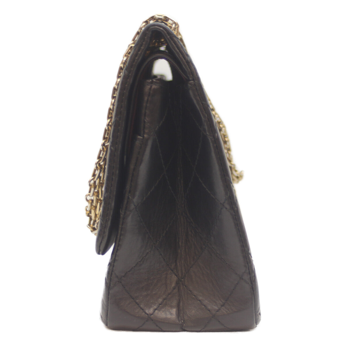 CHANEL シャネル 15番 A37587 黒 ｴｲｼﾞﾄﾞｶｰﾌｽｷﾝ G金具 2.55 ﾏﾄﾗｯｾ28ﾁｪｰﾝｼｮﾙﾀﾞｰ ショルダーバッグ