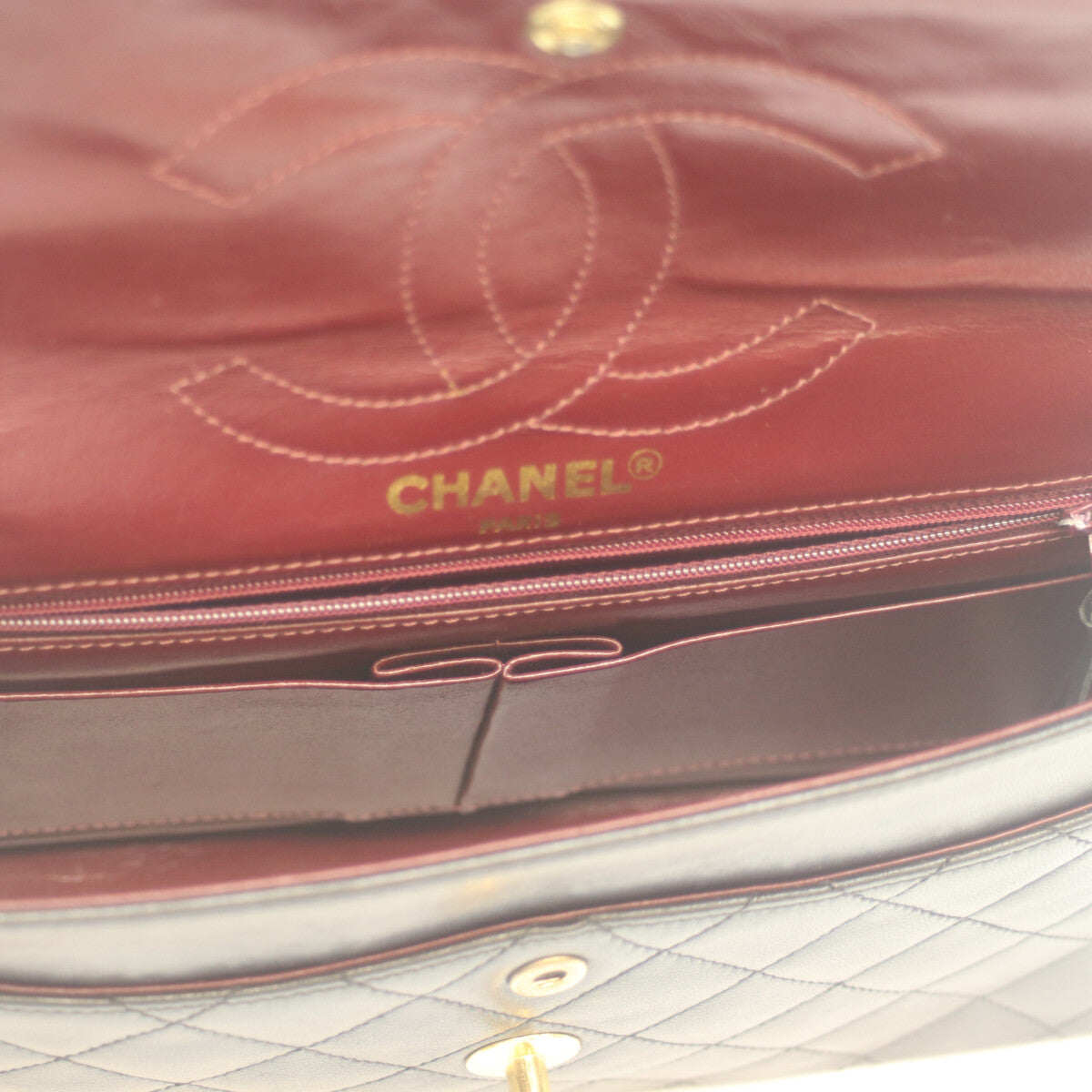 CHANEL シャネル 2番 黒 ﾊﾟﾘ限定 ﾗﾑ Wﾌﾗｯﾌﾟ ﾏﾄﾗｯｾ26 ﾁｪｰﾝｼｮﾙﾀﾞｰ ショルダーバッグ