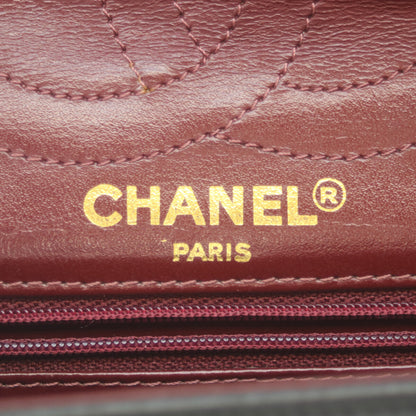 CHANEL シャネル 2番 黒 ﾊﾟﾘ限定 ﾗﾑ Wﾌﾗｯﾌﾟ ﾏﾄﾗｯｾ26 ﾁｪｰﾝｼｮﾙﾀﾞｰ ショルダーバッグ