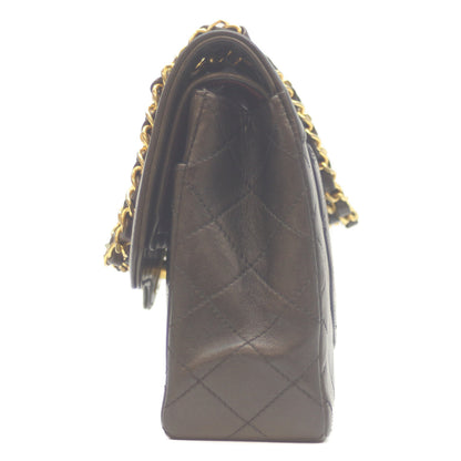 CHANEL シャネル 2番 黒 ﾊﾟﾘ限定 ﾗﾑ Wﾌﾗｯﾌﾟ ﾏﾄﾗｯｾ26 ﾁｪｰﾝｼｮﾙﾀﾞｰ ショルダーバッグ