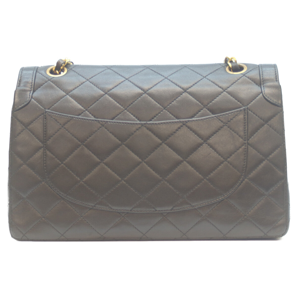 CHANEL シャネル 2番 黒 ﾊﾟﾘ限定 ﾗﾑ Wﾌﾗｯﾌﾟ ﾏﾄﾗｯｾ26 ﾁｪｰﾝｼｮﾙﾀﾞｰ ショルダーバッグ