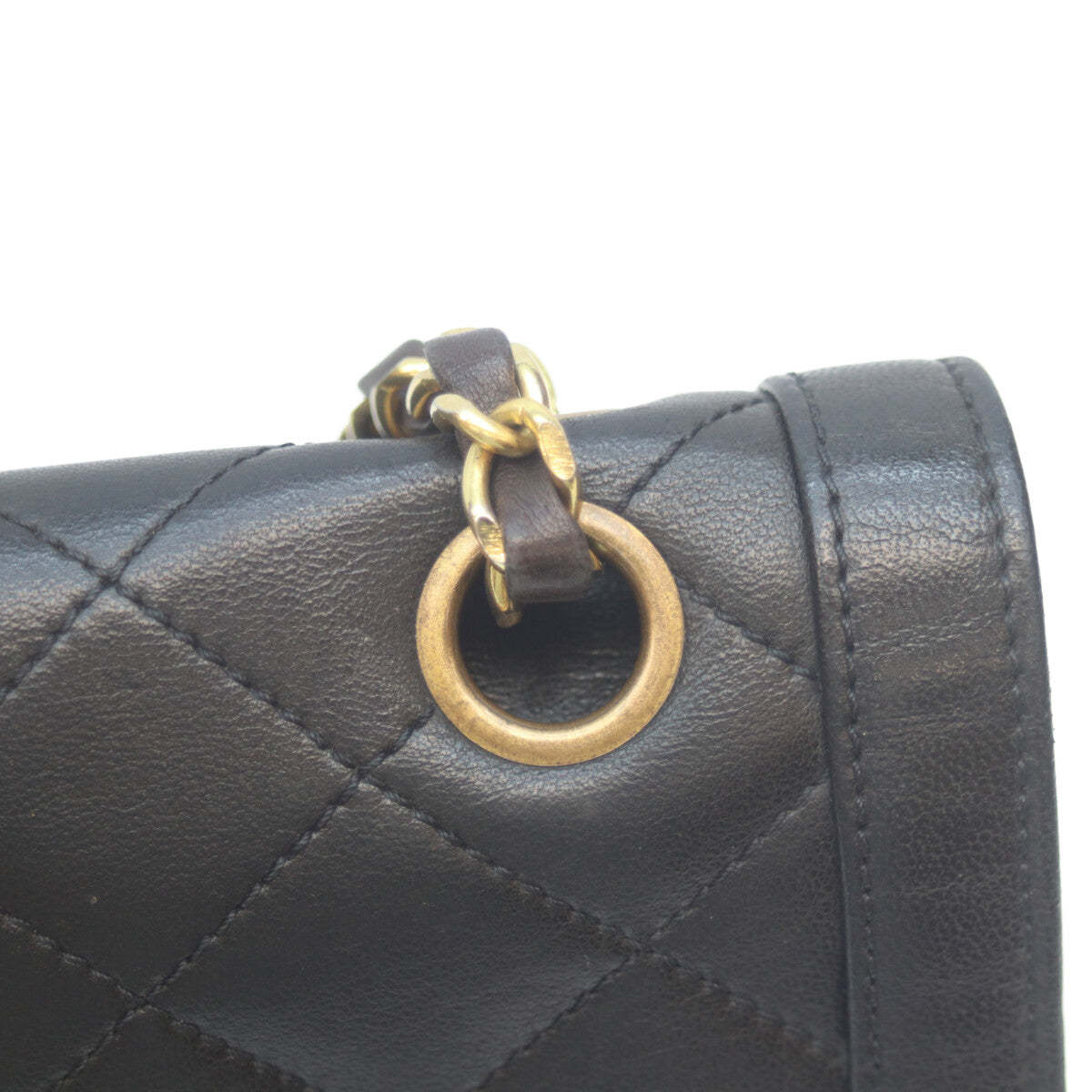 CHANEL シャネル 2番 黒 ﾊﾟﾘ限定 ﾗﾑ Wﾌﾗｯﾌﾟ ﾏﾄﾗｯｾ26 ﾁｪｰﾝｼｮﾙﾀﾞｰ ショルダーバッグ