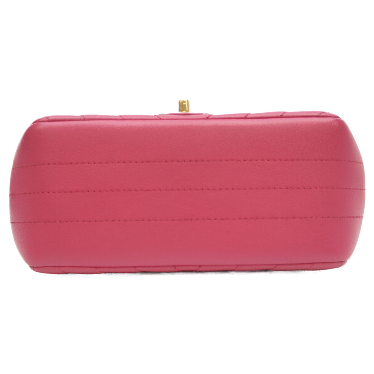 CHANEL シャネル 23番 A35200 ﾋﾟﾝｸ Vｽﾃｯﾁ ﾗﾑ G金具 ﾐﾆﾏﾄﾗｯｾ17 ショルダーバッグ