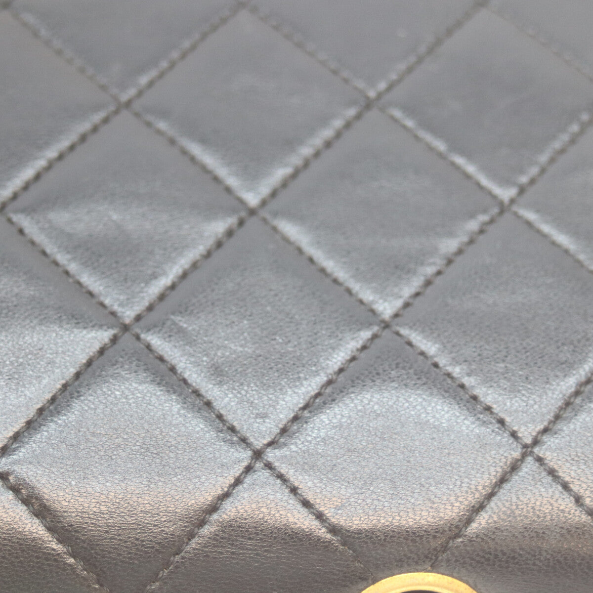 CHANEL シャネル 1番 A01112 黒 ﾗﾑ G金具 Wﾌﾗｯﾌﾟ ﾏﾄﾗｯｾ25 ﾁｪｰﾝｼｮﾙﾀﾞｰ ショルダーバッグ