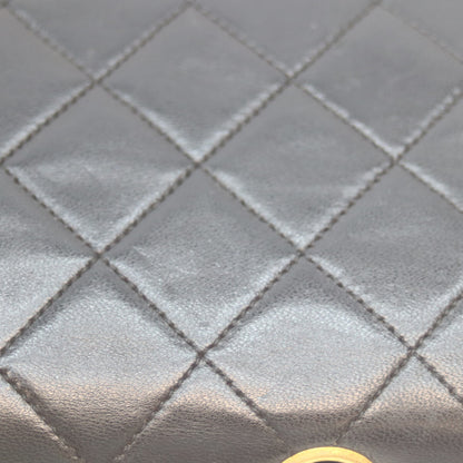 CHANEL シャネル 1番 A01112 黒 ﾗﾑ G金具 Wﾌﾗｯﾌﾟ ﾏﾄﾗｯｾ25 ﾁｪｰﾝｼｮﾙﾀﾞｰ ショルダーバッグ