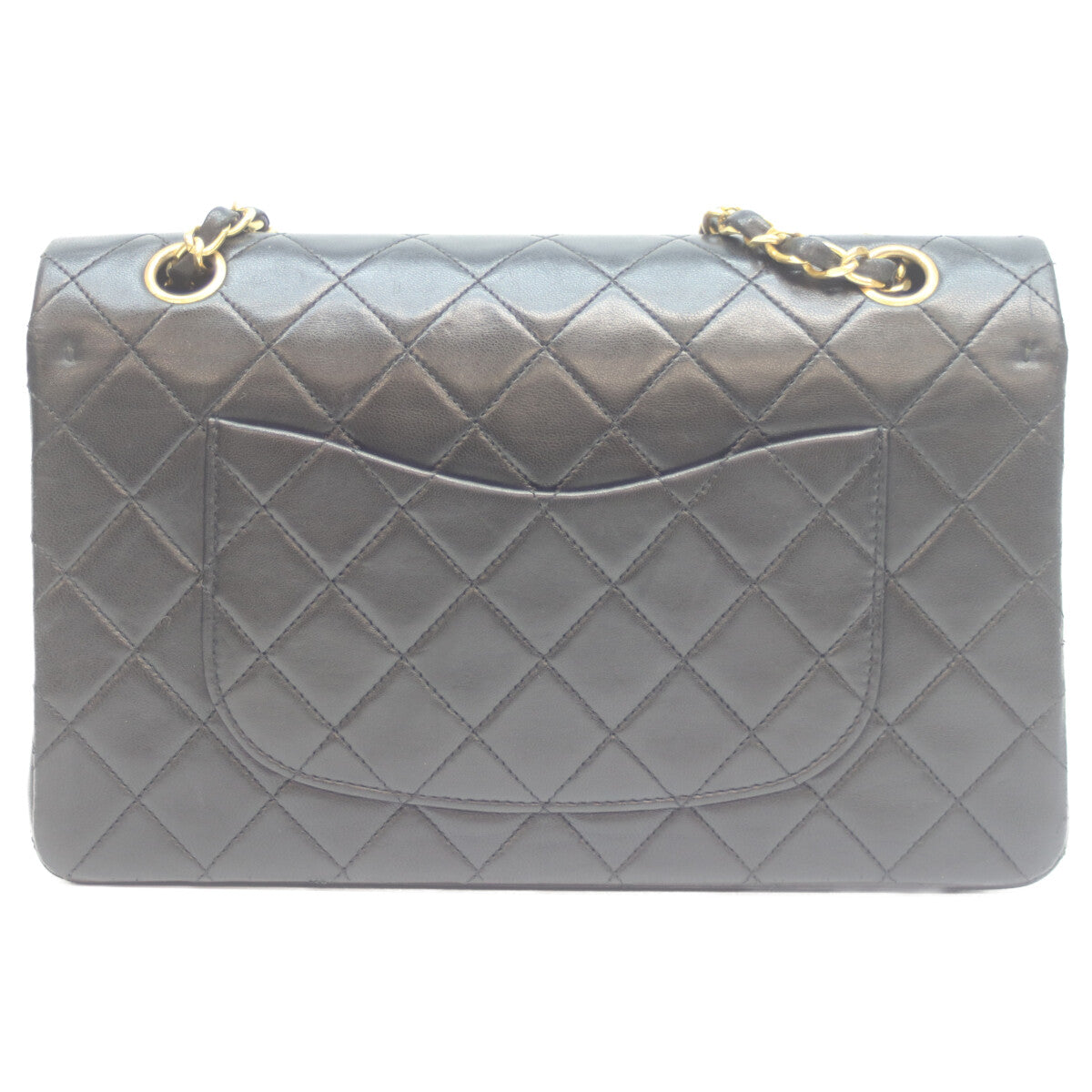 CHANEL シャネル 1番 A01112 黒 ﾗﾑ G金具 Wﾌﾗｯﾌﾟ ﾏﾄﾗｯｾ25 ﾁｪｰﾝｼｮﾙﾀﾞｰ ショルダーバッグ