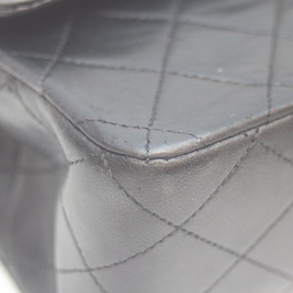 CHANEL シャネル 1番 A01112 黒 ﾗﾑ G金具 Wﾌﾗｯﾌﾟ ﾏﾄﾗｯｾ25 ﾁｪｰﾝｼｮﾙﾀﾞｰ ショルダーバッグ