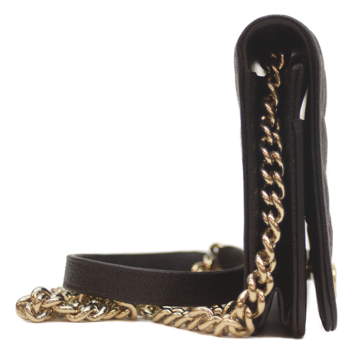 CHANEL シャネル 28番 AP1117 黒 ｷｬﾋﾞｱ G金具 ﾎﾞｰｲｼｬﾈﾙ ﾁｪｰﾝｳｫﾚｯﾄ ショルダーバッグ