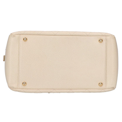 CHANEL シャネル 8番台 復刻チェーントート キャビア ハンドバッグ