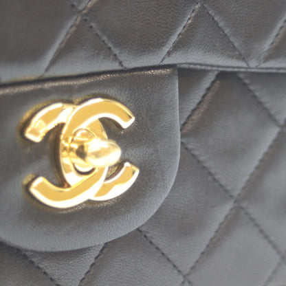 CHANEL シャネル 1番 A01113 黒 ﾗﾑ G金具 Wﾌﾗｯﾌﾟ ﾏﾄﾗｯｾ23 ﾁｪｰﾝｼｮﾙﾀﾞｰ ショルダーバッグ