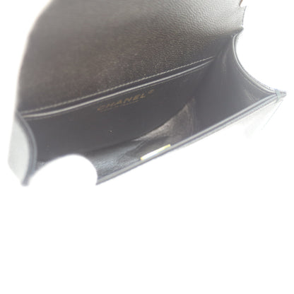 CHANEL シャネル AS3350 黒 ｷｬﾋﾞｱ G金具 ﾎﾞｰｲｼｬﾈﾙｽﾓｰﾙ ﾒｯｾﾝｼﾞｬｰ ショルダーバッグ