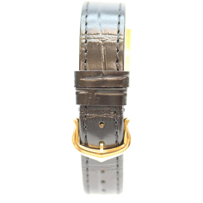 Cartier カルティエ 82-95年 925 ﾏｽﾄﾀﾝｸｳﾞｪﾙﾒｲﾕSM ｼｬﾝﾊﾟﾝ文字盤 QZ 革 腕時計